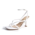 thumbnail image 1 of Sandalia DREAM PAIRS Sylvestra Blanca con Tacones de 8.5 cm, 1 of 8