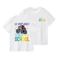 thumbnail image 2 of Cethrio T Shirts for Boys, Short Sleeve Printed Lightweight Casual Summer Tops White Size 5-6 T, 2 of 3
