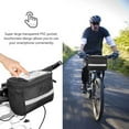 thumbnail image 5 of Bike Basket Bag Large Capacity Bike Handlebar Bag Detachable Bicycle Frame Pouch, 5 of 11