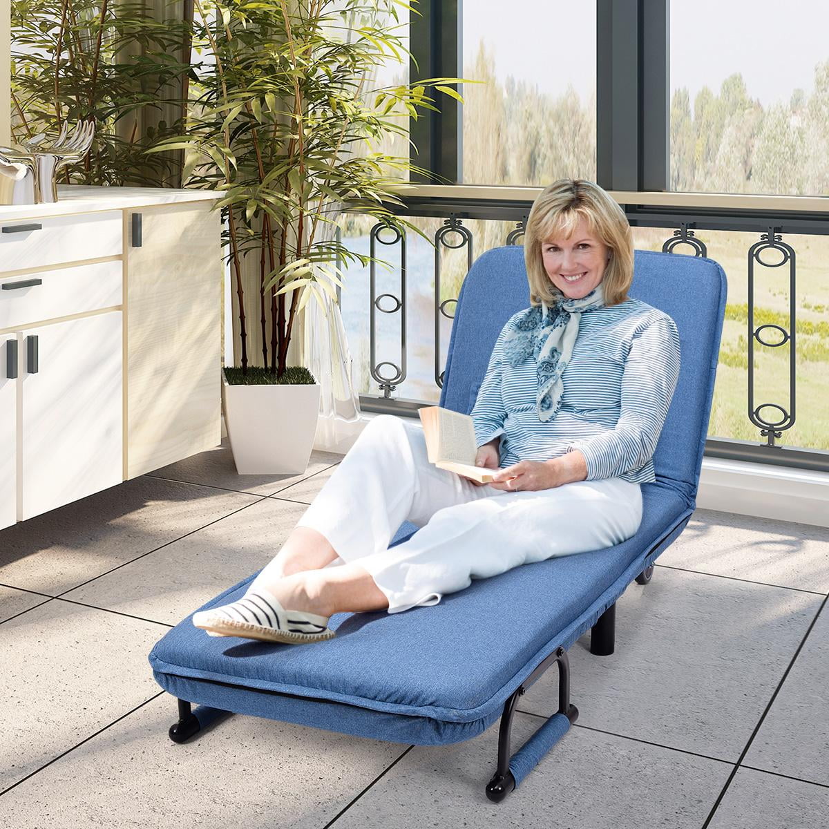 Giantex convertible sofa bed sleeper chair deals