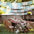 thumbnail image 2 of 6 Pack Papel Picado Mexican Wedding Cielito Lindo Party Decor 118 Feet Dia De Los Muertos Decor Classroom Banner for Altar Mexican Wedding Birthday(Blue and White,Amor), 2 of 7