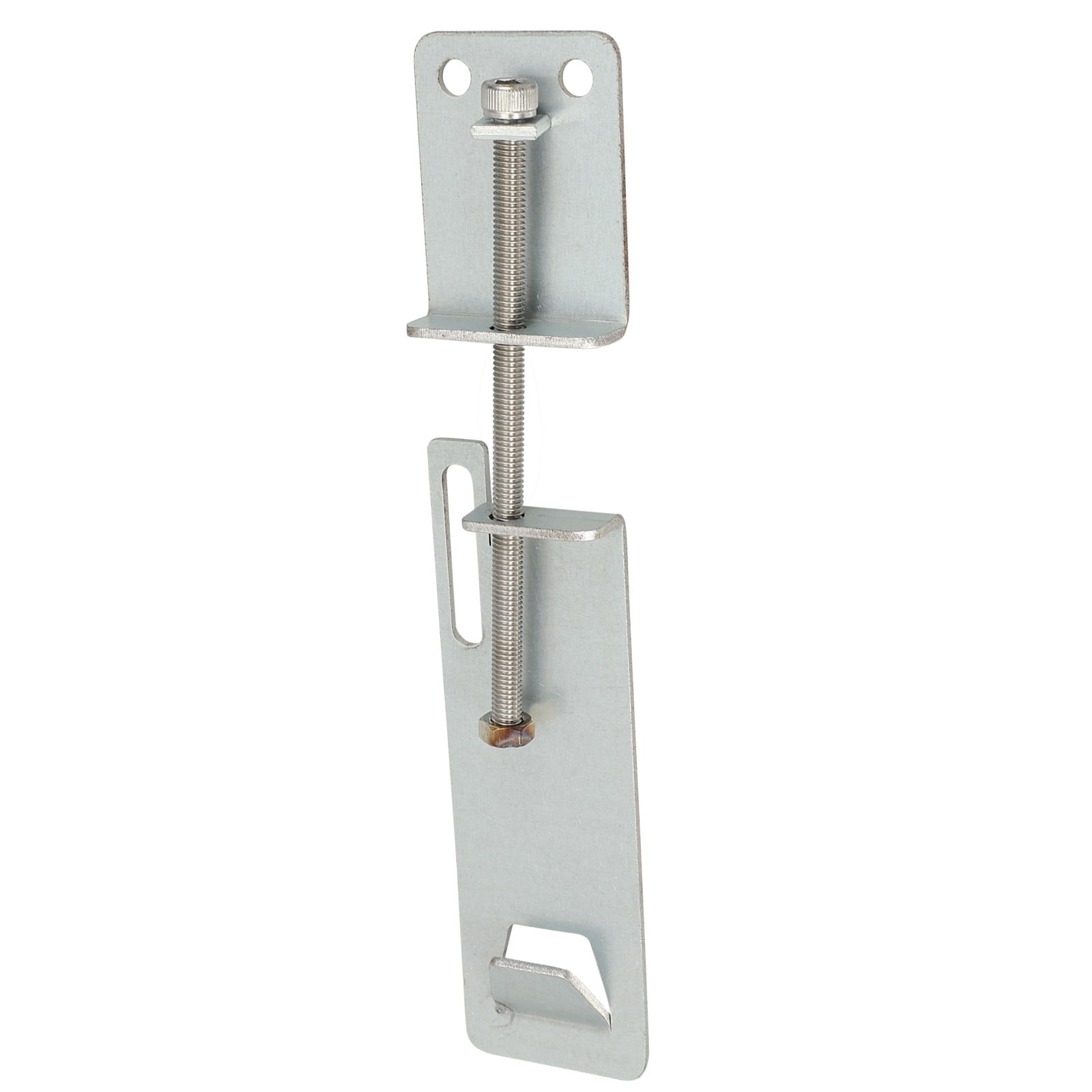 UPGRATOR Grey Alloy Range Hood Hanging Plate Adjustable Bracket for Kitchen Ventilator Fixing