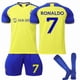 thumbnail image 1 of football shirt football clothes jersey al nassr ronaldo #7 socks, 1 of 5