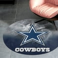 thumbnail image 4 of Football Cowboys Round Area Rugs for Bedroom Living Room, 6FT Soft Comfy Indoor Circle Carpets, Carpet Home Decor Floor Mat, 4 of 6