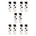 thumbnail image 2 of Minnieouse Calcetines de mujer, calcetín cálido para zapatillas informales de felpa, calcetín para dormir para otoño e invierno, suelo de casa Blanco negro 5piezas Minnieouse CBP168328, 2 of 6