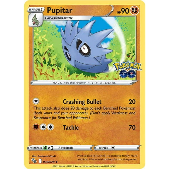 Pokemon GO Pupitar #38