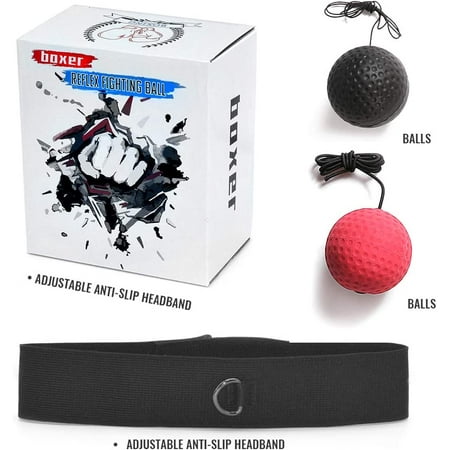 Boxing Reflex Ball Set - punching ball and reaction ball for your ...