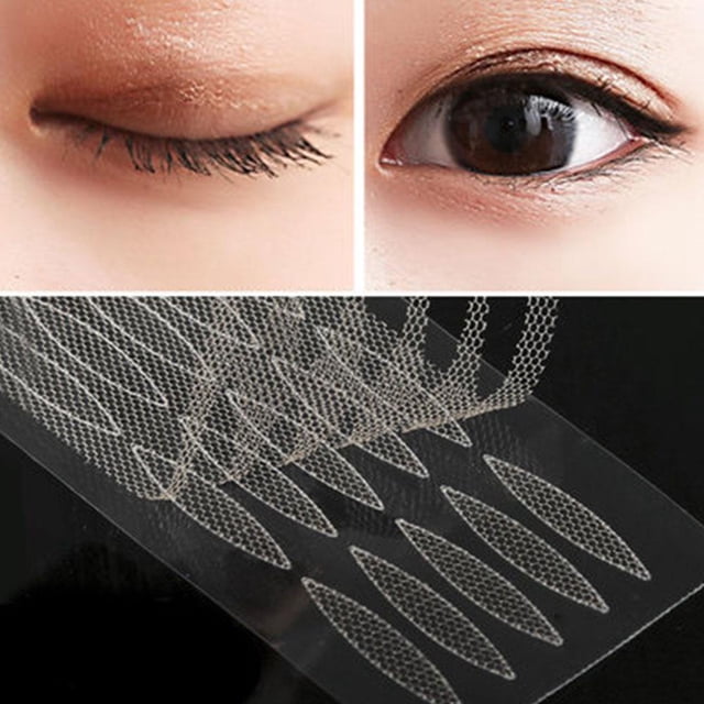 Adhesive Invisible lace Double Eyelid Patch Eye Sticker Waterproof Makeup W7Q4