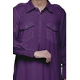 thumbnail image 3 of Atasi Pathani Kurta Pajama For Men Full Sleeve Long Kurta Casual Clothing, 3 of 5