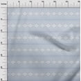 thumbnail image 2 of oneOone Georgette Viscose Fabric Geometric Block Printed Fabric 1 Yard 42 Inch Wide, 2 of 4