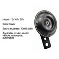 thumbnail image 5 of Ebike Motorcycle Electric Horn Kit 12V 48V 60V Universal Waterproof Round Horn, 5 of 8