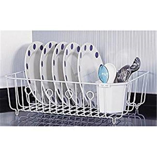 644914 Dish Drainer with Basket White