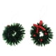 thumbnail image 3 of Coronas navideñas en miniatura perfecl 10 Piezas para casas de 1/12 manualidades y decoraciones navideñas, 3 of 8