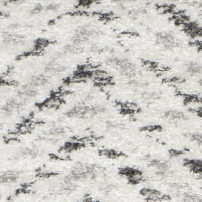 SAFAVIEH Adirondack Altan Chevron Area Rug, Ivory/Charcoal, 8' x 10'