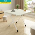 thumbnail image 1 of Mesa de comedor simple para el hogar, mesa pequeña, dormitorio, plegable, pequeña y simple para exteriores, 1 of 4