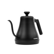 COSORI Smart Gooseneck Kettle Electric with Temperature Control, Stainless Steel , 0.8L, Black