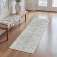thumbnail image 5 of Washable Kitchen Runner Rug 2x5 ft, Modern Vintage Soft Low Profile Non Slip Rug with PVC Backing, Farmhouse Vintage Carpet for Kitchen Sink, Hallway, Laundry Room, Gray, 5 of 6