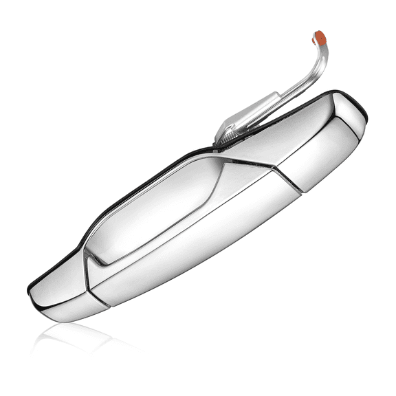 SPEEDWOW 22738725 Exterior Chrome Door Handle Rear Left Driver Side,Fit for Cadillac Escalade,Chevy Avalanche,Silverado 1500 2500 3500,Suburban 1500 2500, Tahoe