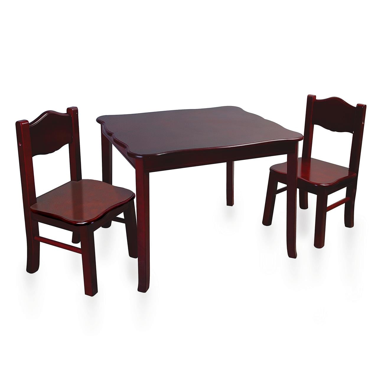 Classic Table and Chairs Set Espresso