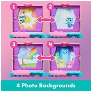 Gabby’s Dollhouse, Rainbow Closet Portable Playset with a Gabby Doll