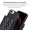thumbnail image 4 of ELEHOLD Crossbody Wallet Case for iPhone 8 Plus / iPhone 7 Plus, Soft PU Leather Card Holder Magnetic Flip Folio Purse Case 5.5 Inch,Black, 4 of 6