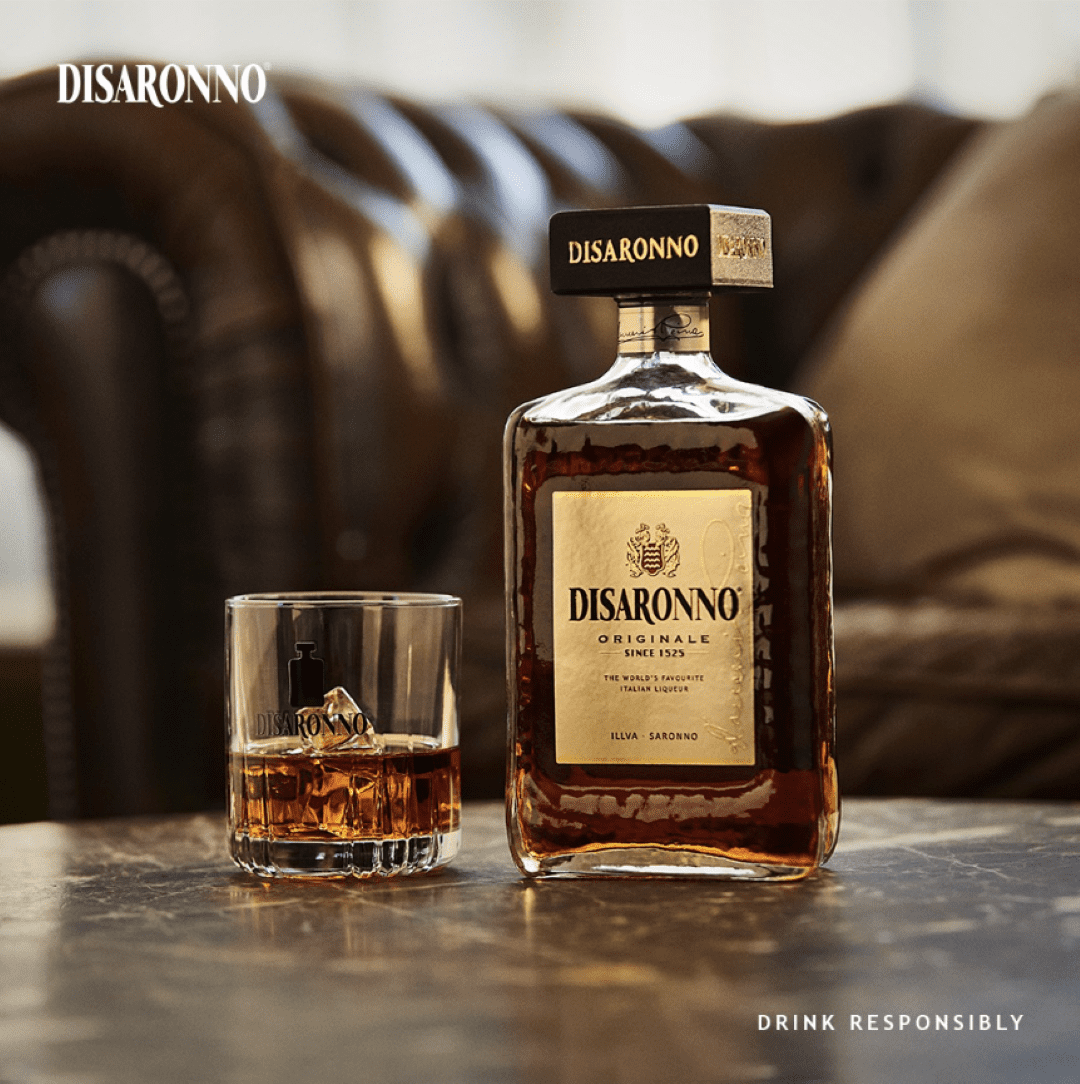 Disaronno Originale Almond Amaretto Liqueur 750 ml Bottle, 28% ABV
