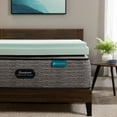 thumbnail image 6 of Beautyrest 2" Thermagel Deluxe Cooling Pressure Relieving Memory Foam Mattress Topper, Twin, 6 of 9