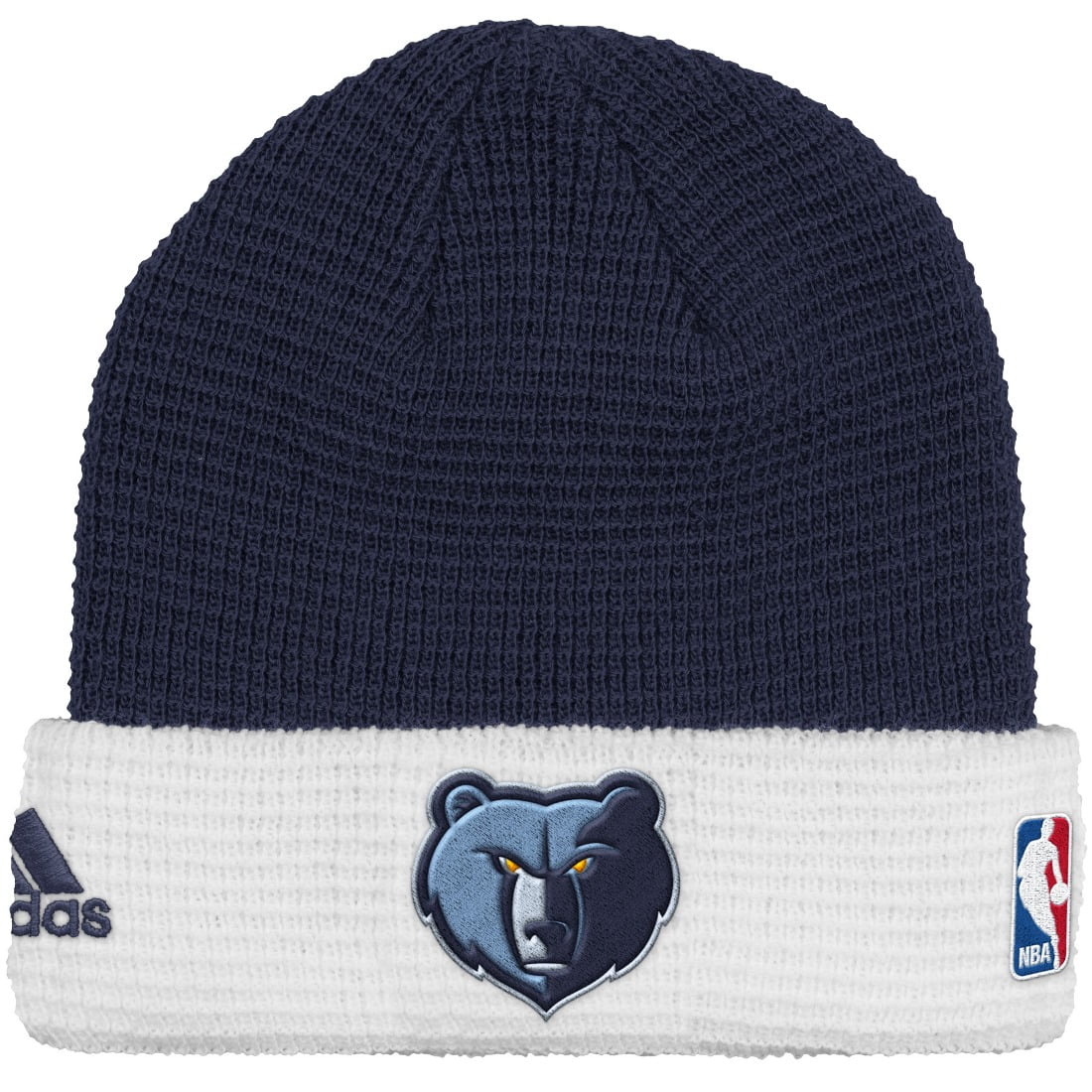 Memphis Grizzlies Adidas NBA 2015 Authentic Team Cuffed Knit Hat by Adidas