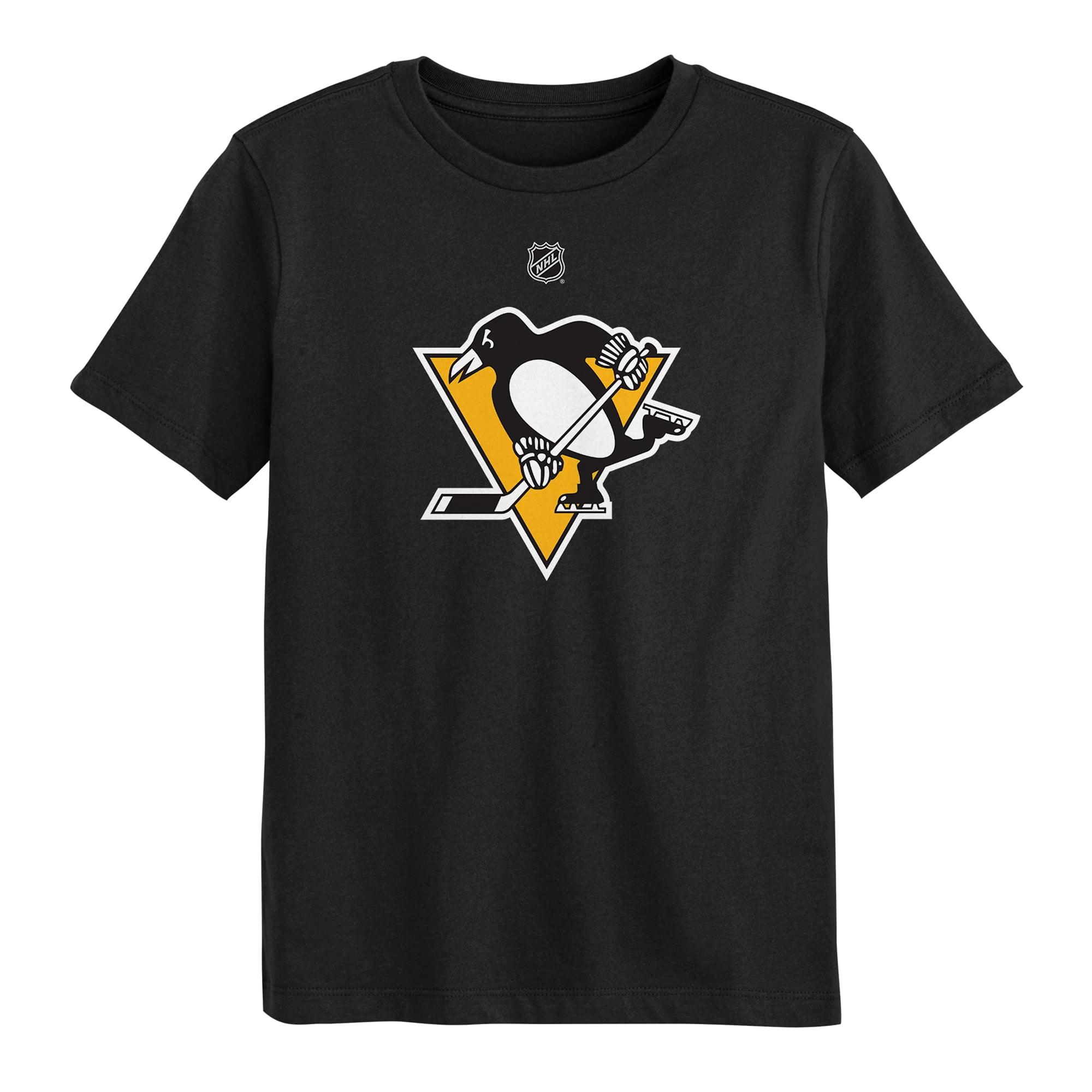 Preschool Outerstuff Black Pittsburgh Penguins Primary Logo T-Shirt
