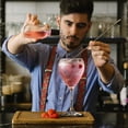 thumbnail image 2 of Toystoory Coctelera Kit de barman 10 piezas Colador de cóctel de acero inoxidable Cuchara de hielo Soporte de Vertedores Bar Herramientas, 2 of 6