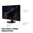 thumbnail image 4 of ViewSonic VX2716A 27 Inch 1080p 1ms 120Hz IPS Gaming Monitor with Eye Care, USB C, HDMI 1.4, and DisplayPort Inputs, 4 of 5