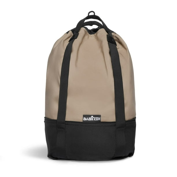 Bolsa de cochecito Stokke Babyzen YOYO Taupe con base de rueda y ganchos