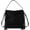 Black, variant on Slouchy Crossbody Bags Women Suede Satchels Underarm Shoulder Bag Purse Top-handle Travel Tote Handbag