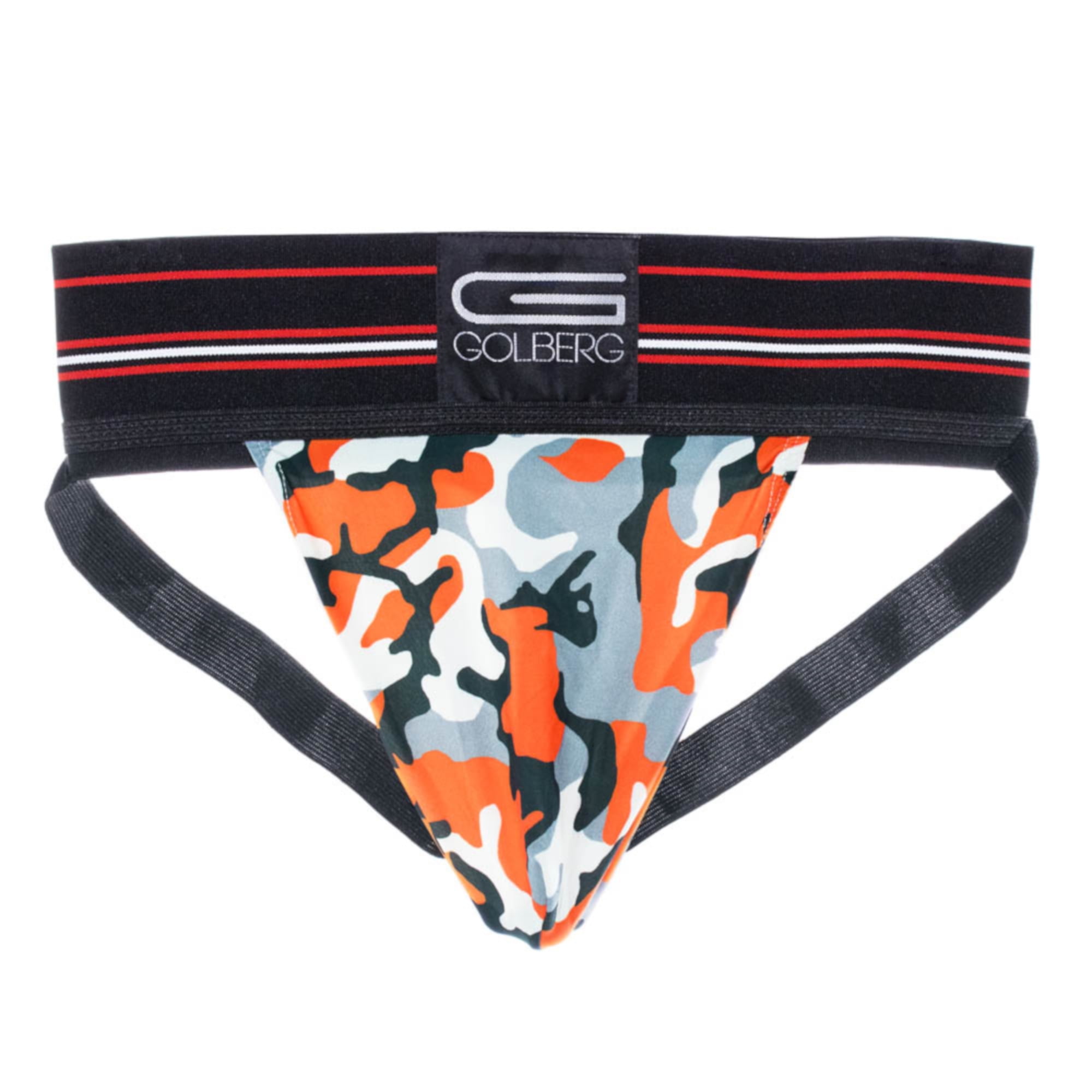 Golberg Men's Athletic Supporter Contoured Waistband for Comfort