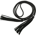 thumbnail image 2 of Zhengup Women Girls Braided Waist Tie Belt/Rope with Tassel Wrap Cloth Belts for Dress Pants, 2 of 6