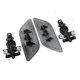 thumbnail image 4 of 2009-2011 Headlight Washer Nozzle Jet HID Lid Cap with Connector 85045-33060 85044-33070, 4 of 5