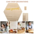 thumbnail image 2 of 2 Sets Wooden Donuts DIY Display Stands Display Holder for Wedding Bakery Home, 2 of 9
