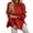 C-Red131, variant on DHFJKG Oversized Knitted Sweaters For Women Long Sleeve Crewneck Pullover Side Slit Casual Warm Soft Loose Fit Textured-Knit Tunic Solid Color Stylish Tops