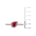 thumbnail image 2 of Everly Women's Ruby 14k Yellow Gold Ring, 2 of 6