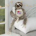 thumbnail image 2 of Personalization Mall I Love You Slow Much Long Legged Sloth Stuffed Animal, 2 of 3