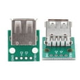 thumbnail image 4 of USB Female Breakout Board, Female Socket Vbus, D+, D- And Gnd USB Type A Breakout Board, For DIY USB Power Supply Computer Breadboard Design Home, 4 of 8