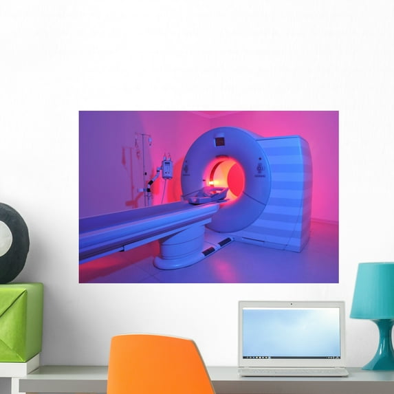 Series Magnetic Resonance Imaging Wall Mural by Wallmonkeys Peel and Stick Graphic (24 in W x 16 in H) WM314234