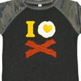 thumbnail image 4 of Inktastic I Love Bacon and Eggs Boys or Girls Toddler T-Shirt, 4 of 5