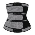 thumbnail image 1 of Moldeador de cintura con gancho ajustable para mujer, cinturón de Sauna para pérdida de peso, moldeador de cuerpo, correa de Control de barriga, adelgazante, sudor, nuevo, 1 of 4