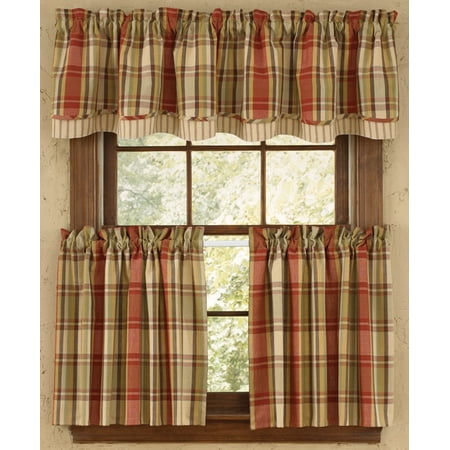 Heartfelt Layered Country Valance - Walmart.com