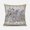 Purple Brown, variant on Honeybee on Flower Throw Pillow with Removable Cover in Purple Brown 16x16