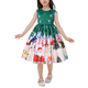 thumbnail image 5 of Vestido de Navidad para niñas, disfraz de princesa para fiesta, ropa de moda para niños, cumpleaños, elegante vestido de fiesta para niñas, 5 of 5