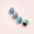thumbnail image 1 of Bling Valve Stem Caps,4 Pack Tire Valve Caps,Universal Handmade Rhinestones Stem Covers for Bling Car Accessories - Lake Blue, 1 of 7