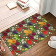 thumbnail image 5 of Daiia Begetable Front Door Mat, Heavy Duty Durable Welcome Mat for Outdoor Indoor, Dirt Trapper Waterproof Super Absorbent Door Mat, 16" x 24", 5 of 9