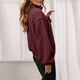 thumbnail image 4 of HongQid Womens Coat Casual Lapel Full Zip Fleece Jacket Long Sleeve Oversized Warm Winter Outwear with Pockets, 4 of 9